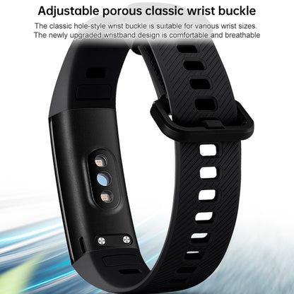 สายนาฬิกาซิลิโคนสมาร์ทวอทช์สำหรับ Huawei Honor Band 4 / Band 5