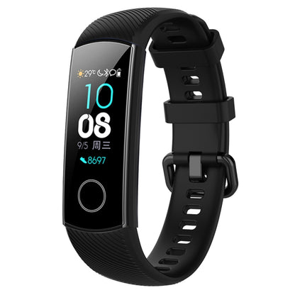 สายนาฬิกาซิลิโคนสมาร์ทวอทช์สำหรับ Huawei Honor Band 4 / Band 5