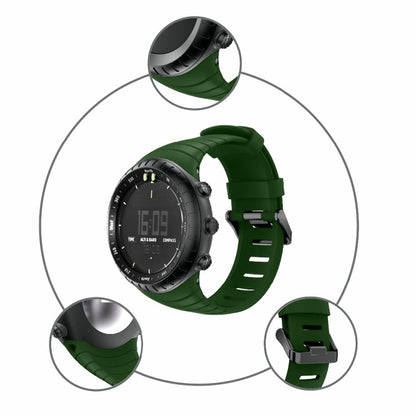 สายนาฬิกาซิลิโคนสมาร์ทวอทช์สำหรับ Suunto Core