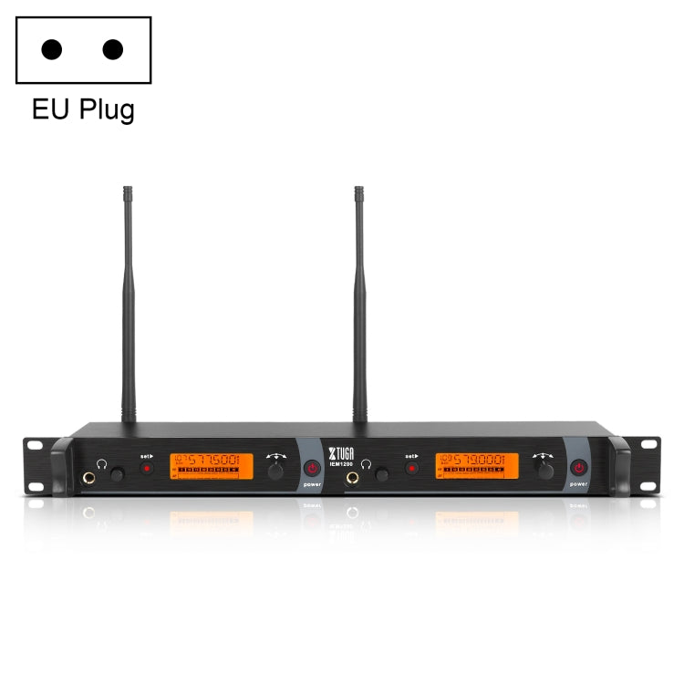 XTUGA IEM1200 เครื่องส่งสัญญาณไร้สาย Stage นักร้อง Ear Monitor System, Transmitter
