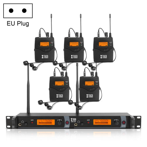 IEM1200 เครื่องส่งไร้สาย 5 Bodypack Stage Singer ระบบจอภาพอินเอียร์, Transmitter 5 Bodypack