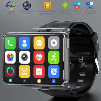 LOKMAT APPLLP Max 4G โทรดูสมาร์ท, 2.88 นิ้ว MTK6761 Quad Core, 4GB 64GB, Android 9.0, GPS, อัตราการเต้นของหัวใจ