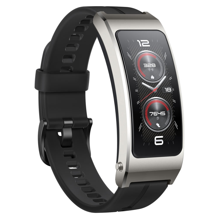 สร้อยข้อมือสมาร์ท Huawei TalkBand B7 ดั้งเดิม, หน้าจอ 1.53 นิ้ว, รองรับการโทรผ่าน Bluetooth / อัตราการเต้นของหัวใจ / ออกซิเจนในเลือด / การตรวจสอบการนอนหลับ