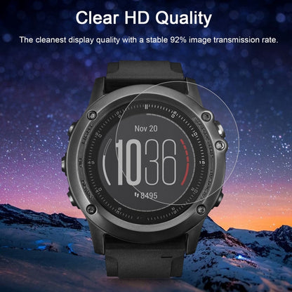 2 PCS ENKAY Hat-Prince สำหรับ Garmin Fenix 3 HR Smart Watch 0.2mm 9H ความแข็งพื้นผิว 2.15D ฟิล์มกันรอยนิรภัยป้องกันการระเบิด