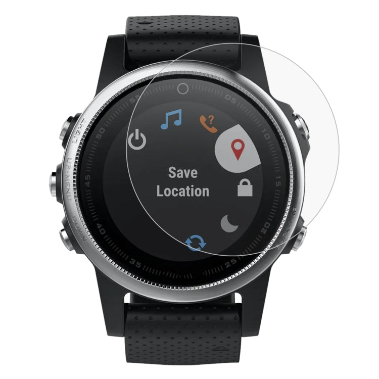 2 ชิ้น ENKAY Hat-Prince สำหรับ Garmin Fenix 5S ดูสมาร์ท 0.2 มิลลิเมตร 9H ความแข็งพื้นผิว 2.15D ฟิล์มกระจกนิรภัยป้องกันการระเบิด
