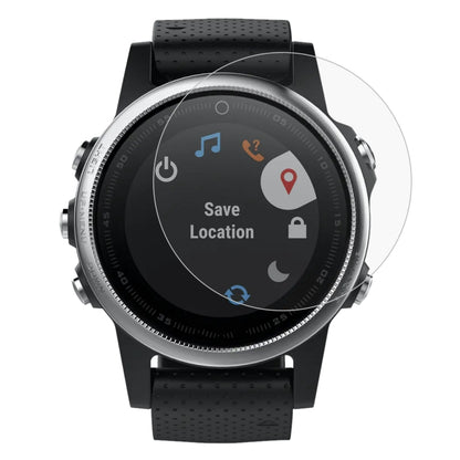 2 ชิ้น ENKAY Hat-Prince สำหรับ Garmin Fenix 5S ดูสมาร์ท 0.2 มิลลิเมตร 9H ความแข็งพื้นผิว 2.15D ฟิล์มกระจกนิรภัยป้องกันการระเบิด