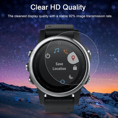 2 ชิ้น ENKAY Hat-Prince สำหรับ Garmin Fenix 5S ดูสมาร์ท 0.2 มิลลิเมตร 9H ความแข็งพื้นผิว 2.15D ฟิล์มกระจกนิรภัยป้องกันการระเบิด