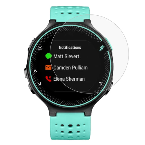 2 PCS ENKAY Hat-Prince สำหรับผู้เบิกทาง Garmin 235 Smart Watch 0.2mm 9H ความแข็งพื้นผิว 2.15D ฟิล์มกันรอยนิรภัยป้องกันการระเบิด
