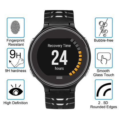2 PCS ENKAY Hat-Prince สำหรับผู้เบิกทาง Garmin 630 Smart Watch 0.2mm 9H ความแข็งพื้นผิว 2.15D ฟิล์มกันรอยนิรภัยป้องกันการระเบิด