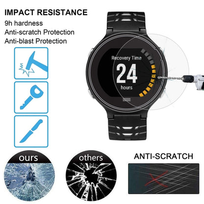2 PCS ENKAY Hat-Prince สำหรับผู้เบิกทาง Garmin 630 Smart Watch 0.2mm 9H ความแข็งพื้นผิว 2.15D ฟิล์มกันรอยนิรภัยป้องกันการระเบิด