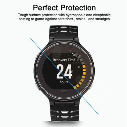 2 PCS ENKAY Hat-Prince สำหรับผู้เบิกทาง Garmin 630 Smart Watch 0.2mm 9H ความแข็งพื้นผิว 2.15D ฟิล์มกันรอยนิรภัยป้องกันการระเบิด
