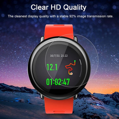 2 ชิ้น ENKAY Hat-Prince สำหรับ Xiaomi Huami AMAZFIT ดูสมาร์ท 0.2 มิลลิเมตร 9H ความแข็งพื้นผิว 2.15D ฟิล์มหน้าจอกระจกนิรภัยป้องกันการระเบิด