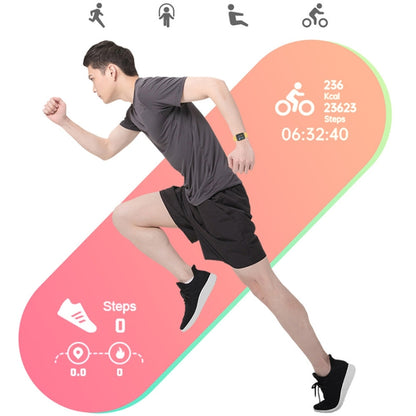 Y68M 1.44 นิ้วสมาร์ทวอทช์รองรับอัตราการเต้นของหัวใจความดันโลหิตการตรวจออกซิเจนในเลือด