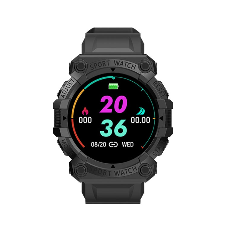FD68S 1.44 นิ้วหน้าจอสี Roud Sport Smart Watch รองรับอัตราการเต้นของหัวใจ / โหมดมัลติสปอร์ต, FD68S