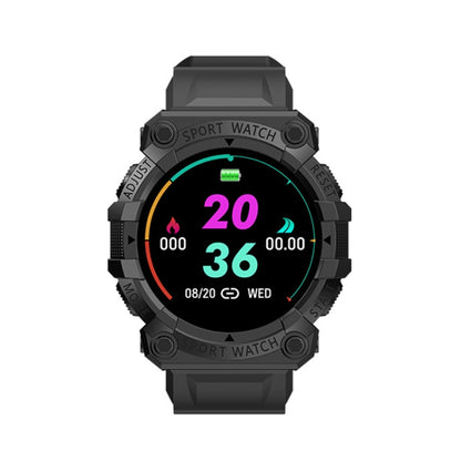 FD68S 1.44 นิ้วหน้าจอสี Roud Sport Smart Watch รองรับอัตราการเต้นของหัวใจ / โหมดมัลติสปอร์ต, FD68S