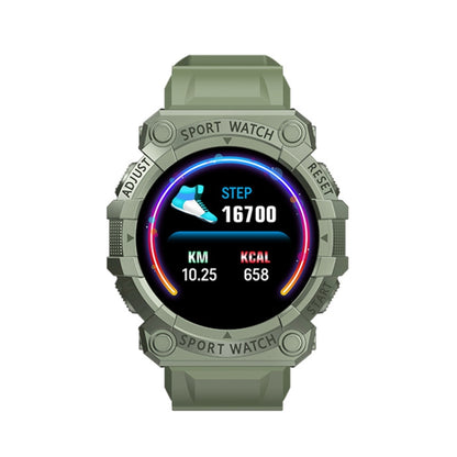 FD68S 1.44 นิ้วหน้าจอสี Roud Sport Smart Watch รองรับอัตราการเต้นของหัวใจ / โหมดมัลติสปอร์ต, FD68S