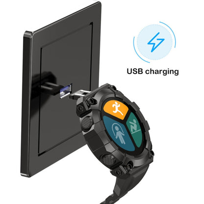 FD68S 1.44 นิ้วหน้าจอสี Roud Sport Smart Watch รองรับอัตราการเต้นของหัวใจ / โหมดมัลติสปอร์ต, FD68S