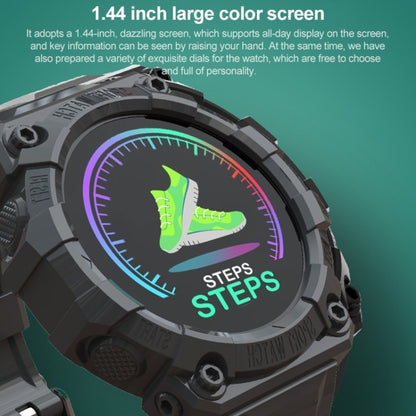 FD68S 1.44 นิ้วหน้าจอสี Roud Sport Smart Watch รองรับอัตราการเต้นของหัวใจ / โหมดมัลติสปอร์ต, FD68S