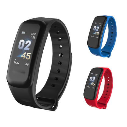 TLW B1 Plus Fitness Tracker 0.96 นิ้วหน้าจอสี Bluetooth 4.0 สายรัดข้อมือสร้อยข้อมือสมาร์ท, กันน้ำ IP67, รองรับโหมดกีฬา / เครื่องวัดอัตราการเต้นของหัวใจ / การตรวจสอบการนอนหลับ / การแจ้งเตือนข้อมูล, B1 Black, B1 Blue, B1 Red