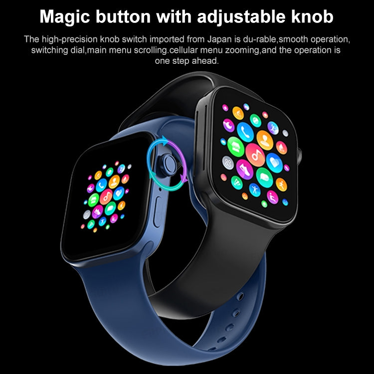 T500+MAX 1.69 นิ้ว HD สายรัดข้อมืออัจฉริยะรองรับการโทรผ่าน Bluetooth / การตรวจสอบอัตราการเต้นของหัวใจ