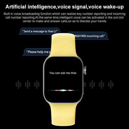 T500+MAX 1.69 นิ้ว HD สายรัดข้อมืออัจฉริยะรองรับการโทรผ่าน Bluetooth / การตรวจสอบอัตราการเต้นของหัวใจ