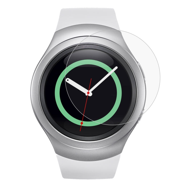 2 ชิ้น ENKAY Hat-Prince สำหรับ Samsung Gear S2 ดูสมาร์ท 0.2 มิลลิเมตร 9H ความแข็งพื้นผิว 2.15D ฟิล์มกระจกนิรภัยป้องกันการระเบิด