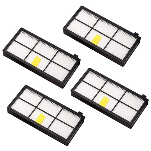4 PCS Universal เปลี่ยนเครื่องดูดฝุ่นหุ่นยนต์ HEPA Filter สำหรับ irobot 870/800/880/960/980
