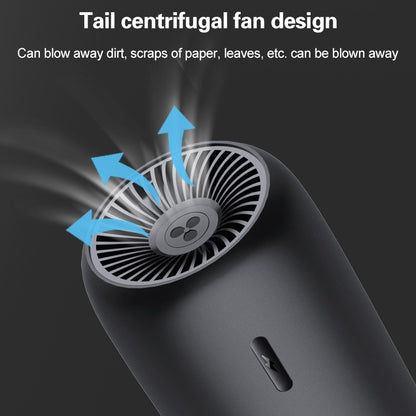 รถยนต์/ครัวเรือนไร้สายแบบพกพา 90W เครื่องดูดฝุ่นทรงพลังแบบใช้มือถือ, Navy Blue