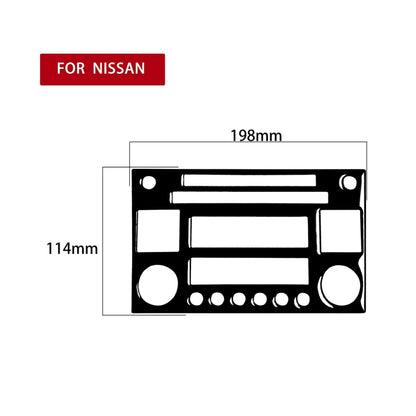 สำหรับ Nissan 350Z 2003-2009 รถ CD การเล่นวิทยุแผงสติกเกอร์ตกแต่ง,ซ้ายและขวา Universal, Car CD Radio Playback Panel