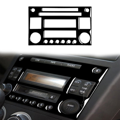 สำหรับ Nissan 350Z 2003-2009 รถ CD การเล่นวิทยุแผงสติกเกอร์ตกแต่ง,ซ้ายและขวา Universal, Car CD Radio Playback Panel