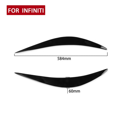 คิ้ว ABS สำหรับรถยนต์สำหรับ Infiniti Q50 2014-2019, For Infiniti Q50 2014-2019
