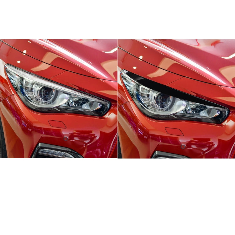 คิ้ว ABS สำหรับรถยนต์สำหรับ Infiniti Q50 2014-2019, For Infiniti Q50 2014-2019