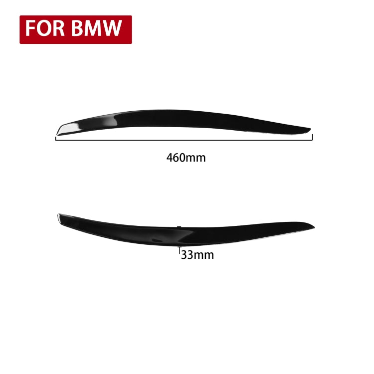 รถ ABS Light Eyebrow สำหรับ BMW 3 Series E92/E93 2006-2012, For BMW 3 Series E92/E93 2006-2012