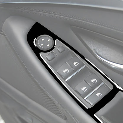 สำหรับ BMW 5 Series F10 2011-2018 รถยกแผงสติกเกอร์ตกแต่ง,ไดรฟ์ขวา, Lifting Panel,Right Drive