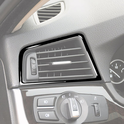 สำหรับ BMW 5 Series F10 2011-2017 รถด้านข้าง Air Outlet กรอบตกแต่งสติกเกอร์,ไดรฟ์ซ้าย, Side Air Outlet Frame,Left Drive
