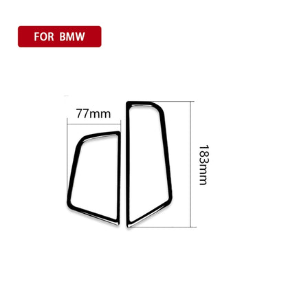 สำหรับ BMW 5 Series F10 2011-2017 รถด้านข้าง Air Outlet กรอบตกแต่งสติกเกอร์,ขวา, Side Air Outlet Frame,Right Drive