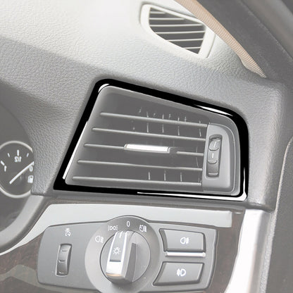 สำหรับ BMW 5 Series F10 2011-2017 รถด้านข้าง Air Outlet กรอบตกแต่งสติกเกอร์,ขวา, Side Air Outlet Frame,Right Drive