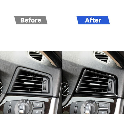 สำหรับ BMW 5 Series F10 2011-2017 รถด้านข้าง Air Outlet กรอบตกแต่งสติกเกอร์,ขวา, Side Air Outlet Frame,Right Drive