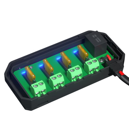 CS-1785A1 รถจักรยานยนต์ / รถ กล่องฟิวส์สายไฟรีเลย์ด่วน, CS-1785A1 12V