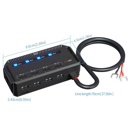 CS-1785A1 รถจักรยานยนต์ / รถ กล่องฟิวส์สายไฟรีเลย์ด่วน, CS-1785A1 12V