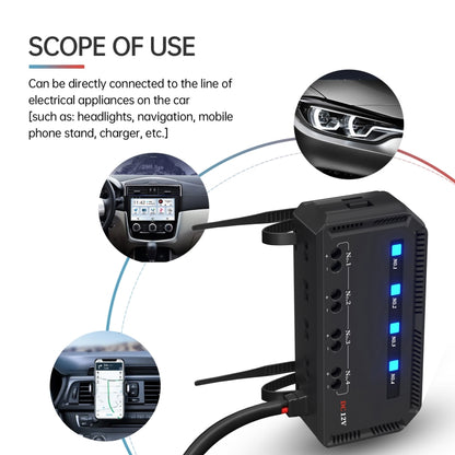 CS-1785A1 รถจักรยานยนต์ / รถ กล่องฟิวส์สายไฟรีเลย์ด่วน, CS-1785A1 12V