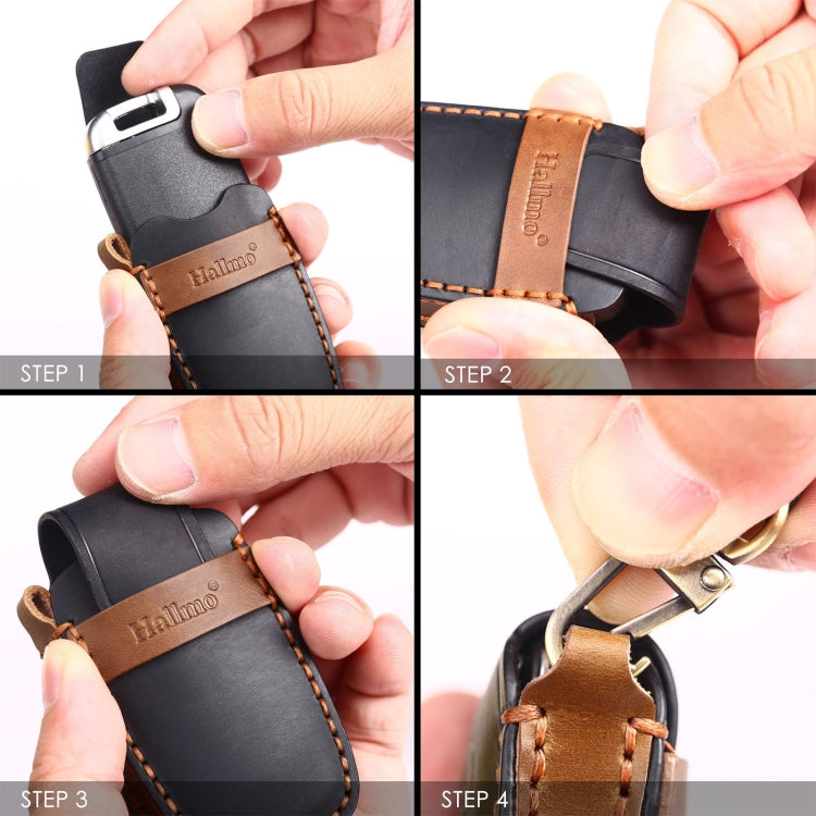 สำหรับ Chevrolet GMC/Colorad 4 ปุ่ม C159 กุญแจรถหนังเคส, 4-button