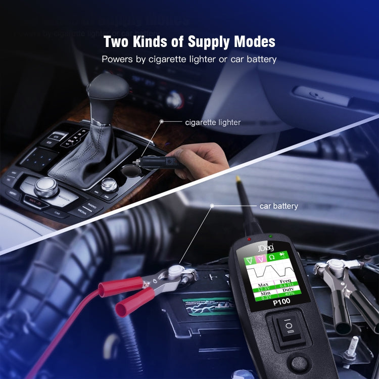 TopDiag P100 Car Circuit Intelligent Analyzer เครื่องมือวินิจฉัย, ความยาวสายเคเบิล: 2 ม, TopDiag P100 2m