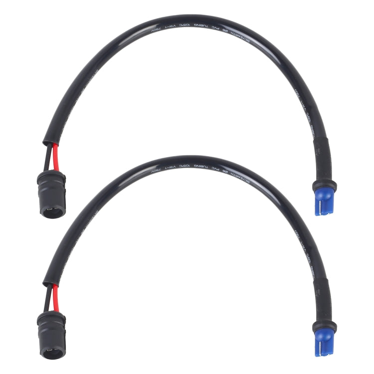 2 pcs รถ T10 LED สายไฟต่อหลอดไฟ, Type 3