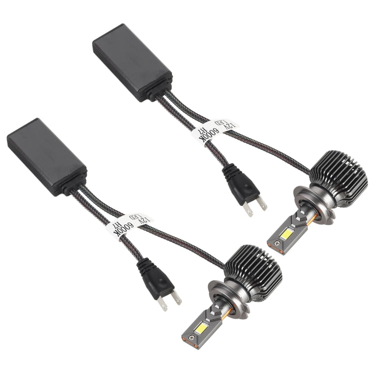 K11 1 คู่ H7 12V / 85W / 6000K / 9000LM ไฟหน้ารถ LED, H7