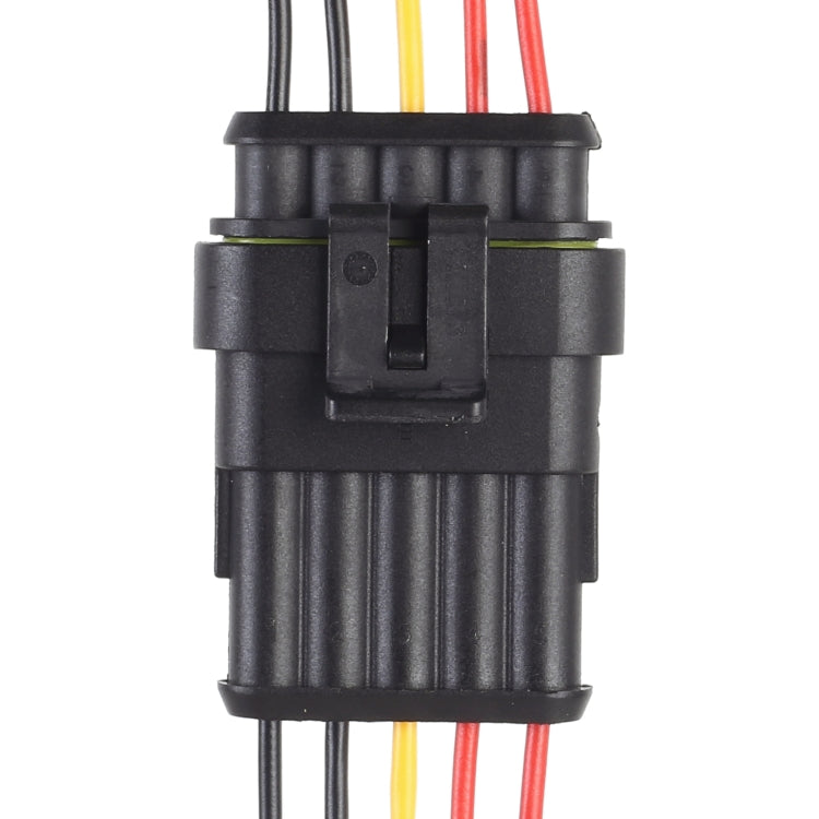 10pcs 4P Car Connector Plug-In Waterproof Plug ความยาว：10ซม, 5P