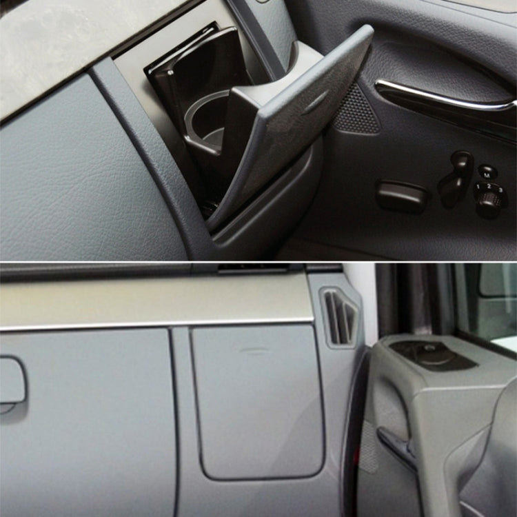 สำหรับ Mercedes-Benz Vito W636 / Viano W639 Car Dashboard Co-driver Water Cup Holder