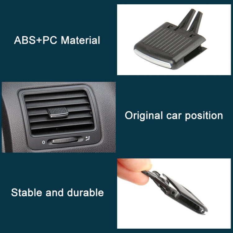 สำหรับ Volkswagen Sagitar 06-11 เครื่องปรับอากาศรถยนต์ Air Outlet Paddle, ขับรถด้านซ้าย, For Volkswagen Sagitar 06-11