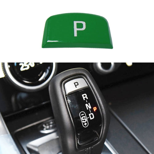 P แป้นคันเกียร์แฮนด์บอลสวิตช์ปุ่ม Shift สำหรับ Land Rover Range Rover Jaguar F-TYPE, Left Driving
