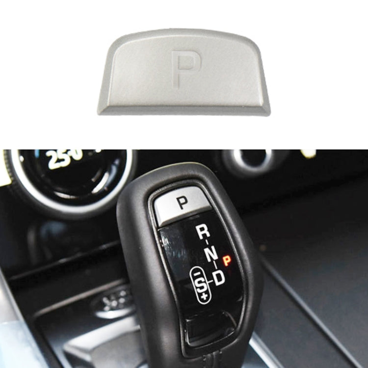 P แป้นคันเกียร์แฮนด์บอลสวิตช์ปุ่ม Shift สำหรับ Land Rover Range Rover Jaguar F-TYPE, Left Driving